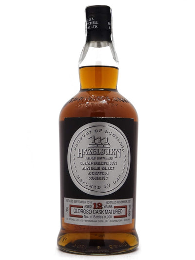 Single Malt Scotch Whisky Hazelburn 12 anni Oloroso Cask
