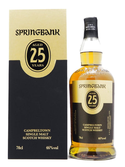 Single Malt Scotch Whisky 25 anni