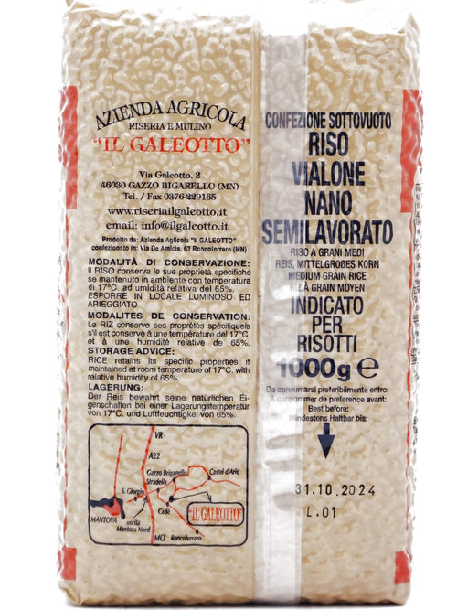 Riso Vialone Nano Semilavorato