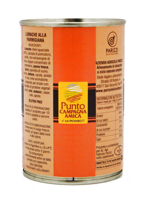 Lumache alla Parmigiana