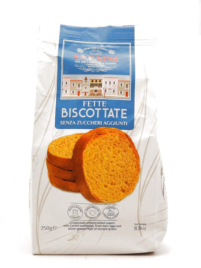 Fette biscottate senza zuccheri aggiunti Corsini 250 g