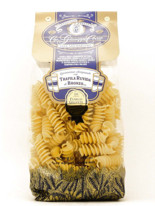 Pacco di Fusillo Gigante Pastificio Artigiano Cav. Giuseppe Cocco da 500 g