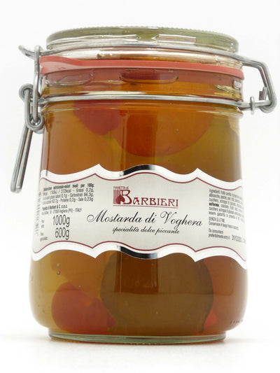 Mostarda di Voghera ai frutti assortiti Barbieri 1 kg