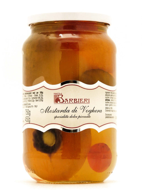 Mostarda di Voghera ai frutti assortiti Barbieri 750 g