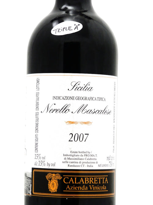 Nerello Mascalese Vigne Vecchie 2015