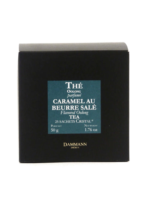 Tè Oolong Caramel Beurré Salé in sacchetti cristal Damman Frères 25 filtri