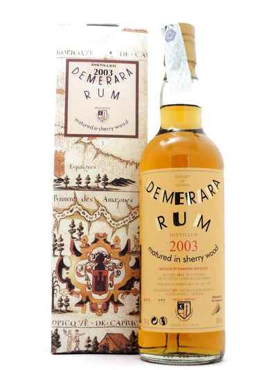 Demerara Rum matured in Sherry Wood