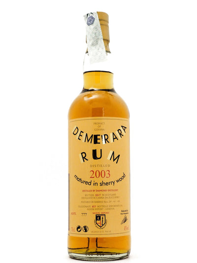 Demerara Rum matured in Sherry Wood