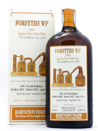Forsyths WP 2005 Jamaica Pure Single Rum