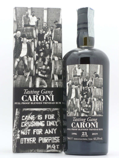 Tasting Gang Full Proof Blended Trinidad Rum 23 anni
