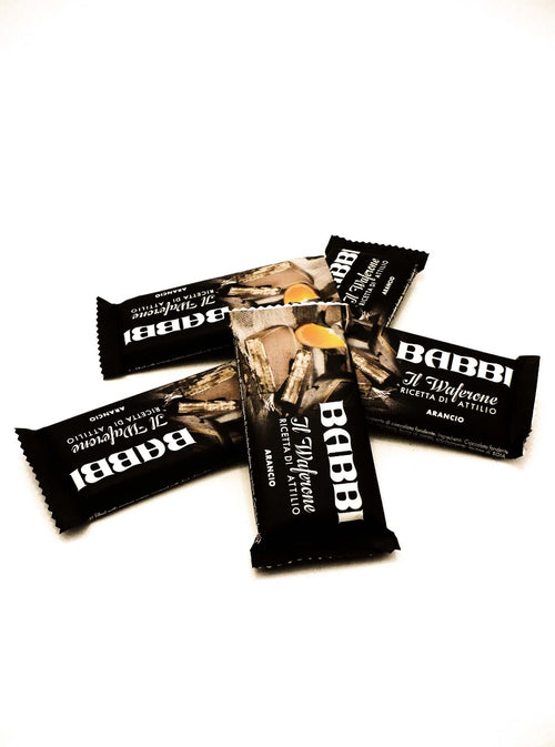 Il Waferone Ricetta di Attilio all'Arancio Ricoperto di Cioccolato 5 pezzi