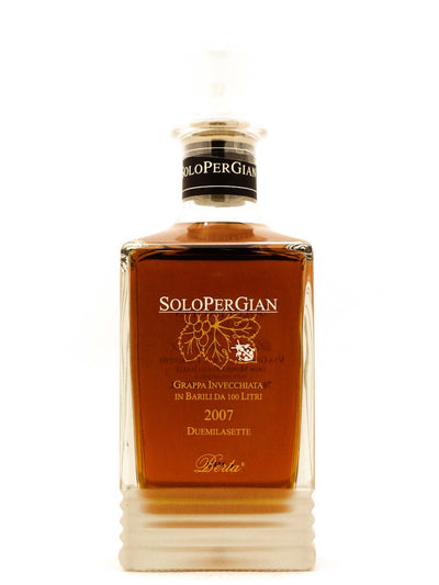 SoloPerGian Distillerie Berta 2006 70 cl