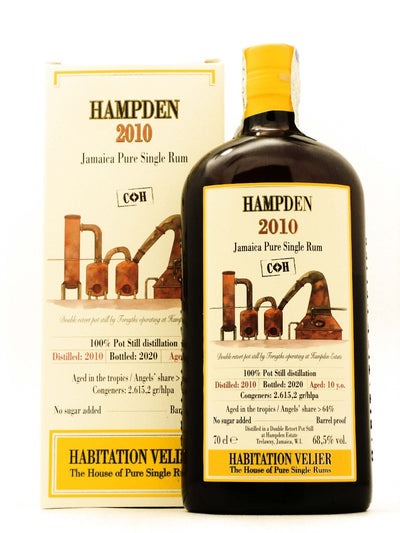 Hampden Jamaica Pure Single Rum C H 2010