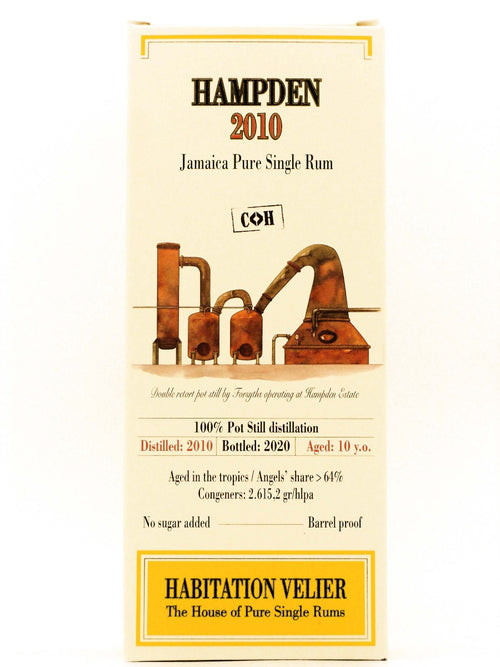 Hampden Jamaica Pure Single Rum C H 2010