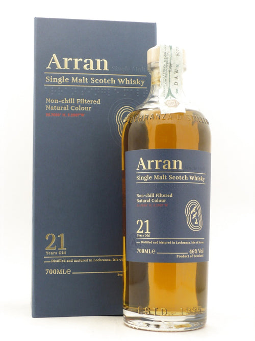 Single Malt Scotch Whisky 21 anni