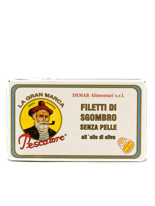 Filetti di Sgombro all'Olio di Oliva