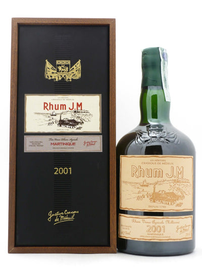 Rhum Agricole J.M. Millesimé Les Heritiers Crassous de Medeuil 2000 70 cl