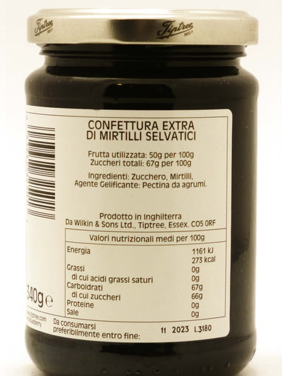 Wild Blueberry Confettura Extra di Mirtilli Selvatici