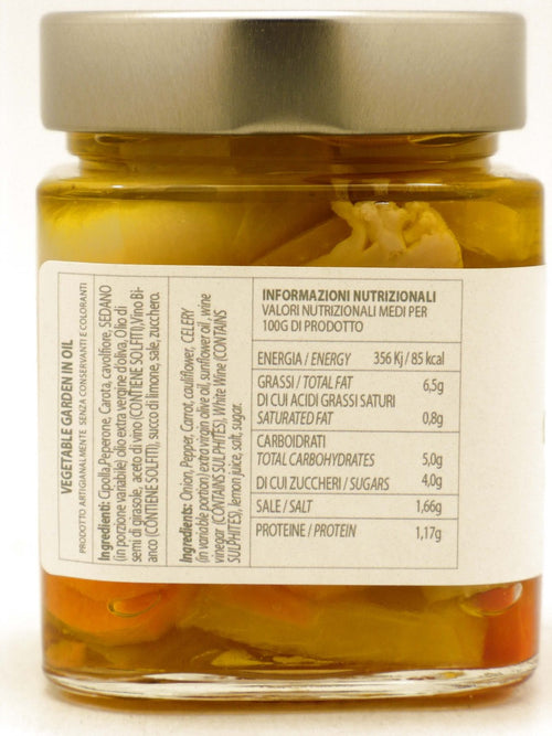 Giardiniera di Verdure sott'olio