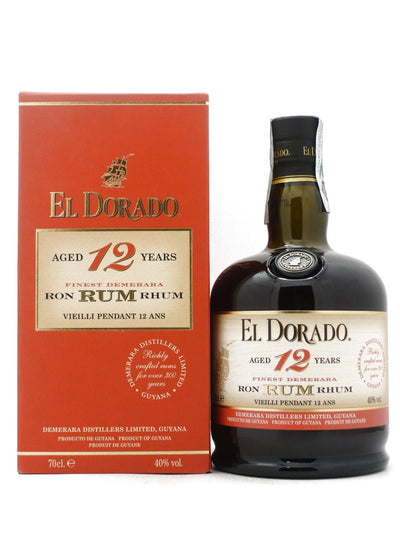 Rum El Dorado 12 anni Demerara Distillers 70 cl