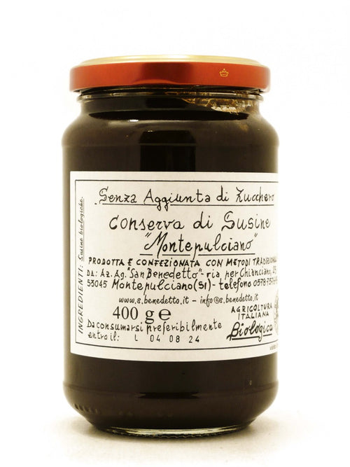 Conserva di Susine Biologica Azienda Agricola San Benedetto 380 g