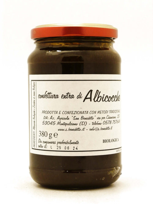 Composta di Albicocche da Agricoltura Biologica Azienda Agricola San Benedetto 380 g