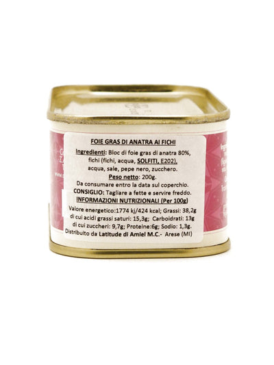 Bloc di Foie Gras di Anatra ai Fichi