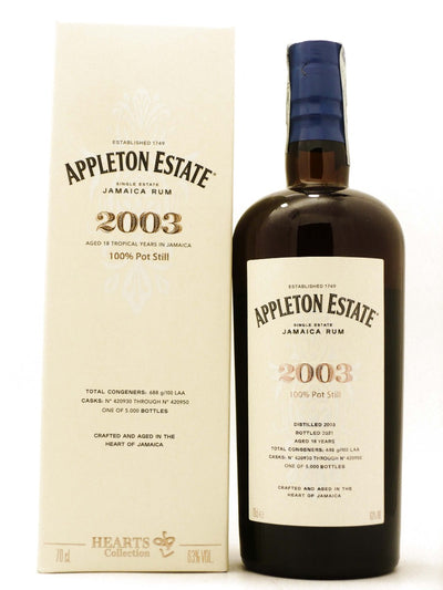 Rum Appleton Estate 2003 Heart Collection