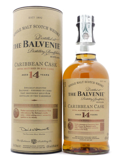 Single Malt Scotch Whisky Caribbean Cask 14 anni