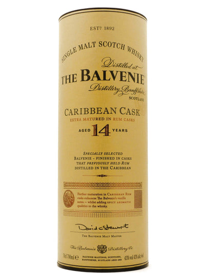 Single Malt Scotch Whisky Caribbean Cask 14 anni