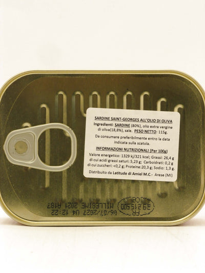 Sardine Saint-Georges in olio Extravergine di oliva