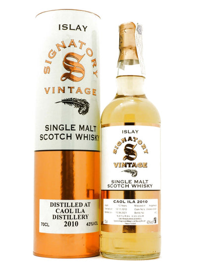 Caol Ila 2010 Single Malt Scotch Whisky