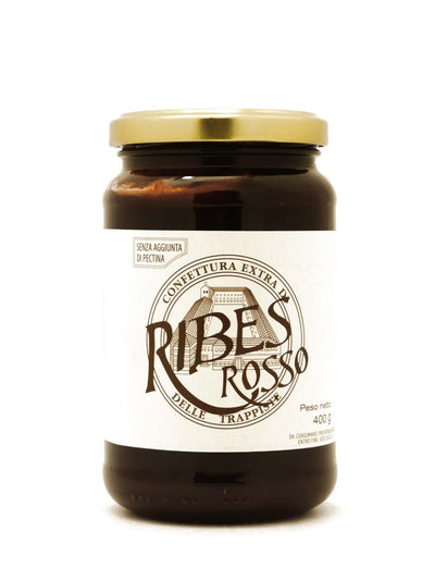 Confettura Extra di Ribes Rosso Monastero Suore Trappiste di Vitorchiano 400 g