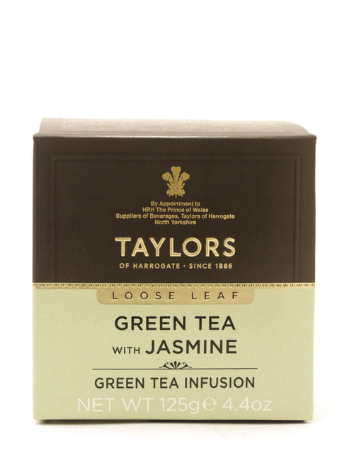 Tè Green Jasmine in foglie Taylors of Harrogate 125 g