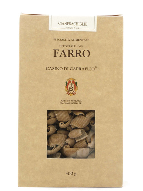 Cianfrachiglie di Farro integrale 100% Tenuta di Caprafico 500 g