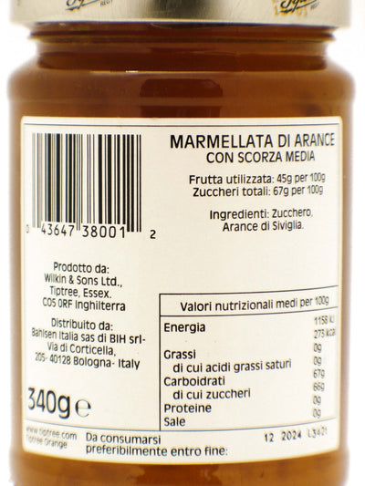 Tiptree Orange Marmellata di Arance con scorza media