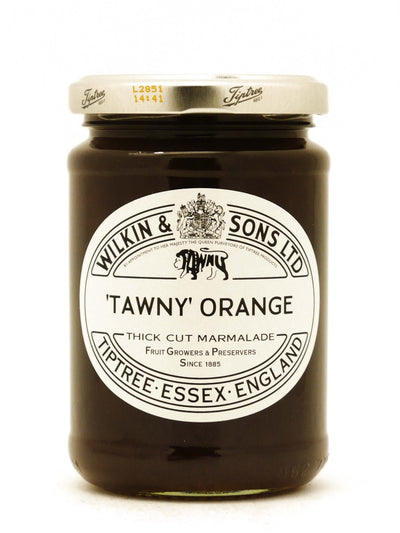 Tawny Orange Marmellata di Arance con scorza spessa Wilkin & Sons LTD of Tiptree 340 g