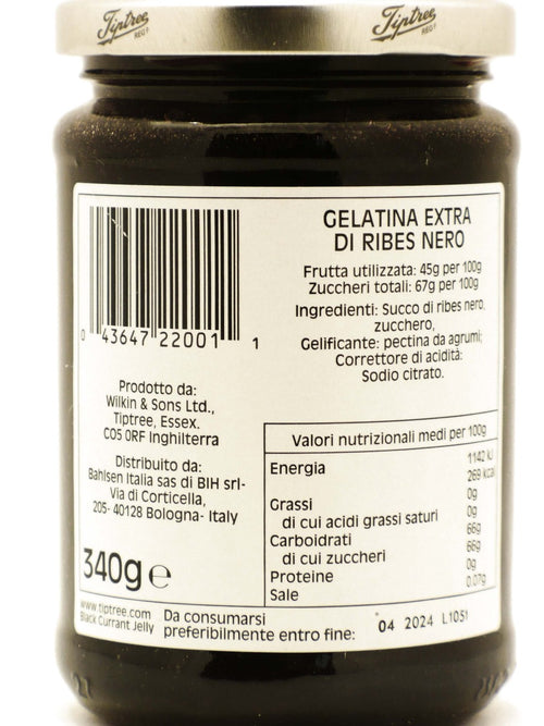 Black Currant Jelly Gelatina di Ribes Nero