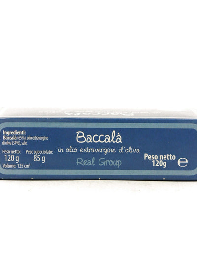 Baccalà portoghese in olio di oliva extra vergine