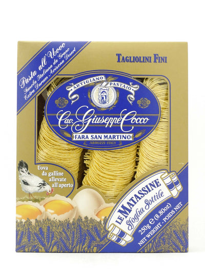 Matassine all'uovo Tagliolini Fini
