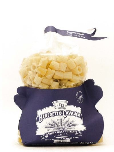 Tubetti rigati Pastificio Benedetto Cavalieri 500 g