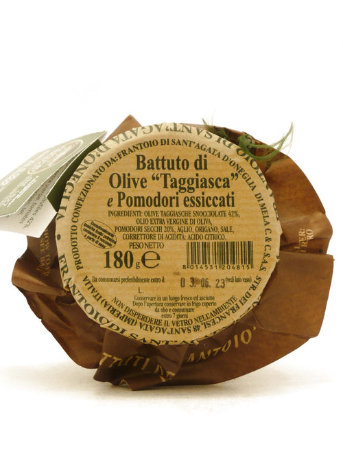 Battuto di Olive Taggiasche e pomodori secchi