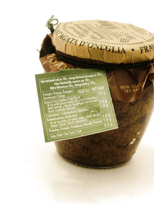 Battuto di Olive Taggiasche e pomodori secchi